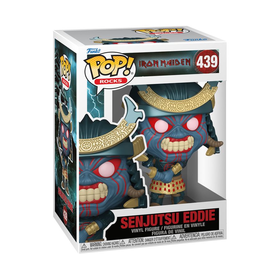 Image Pop Weasel - Image 2 of Iron Maiden - Senjutsu Eddie Pop! Vinyl - Funko - Pop Vinyl - Image - Pop Weasel