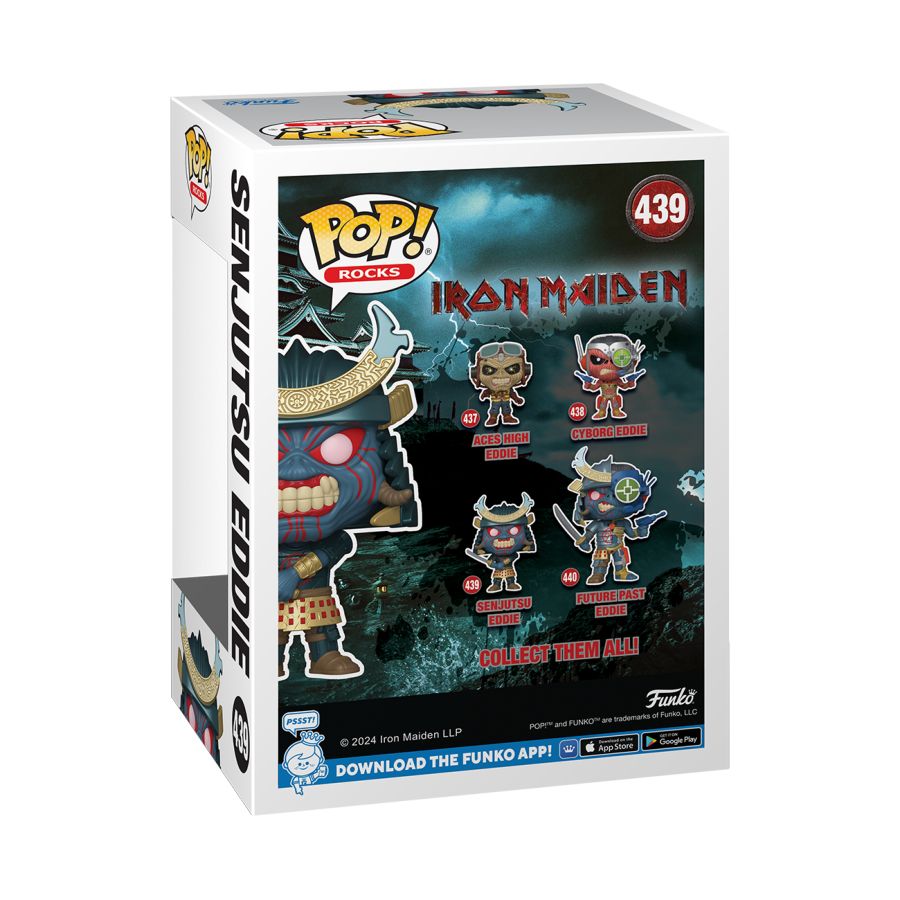 Image Pop Weasel - Image 3 of Iron Maiden - Senjutsu Eddie Pop! Vinyl - Funko - Pop Vinyl - Image - Pop Weasel