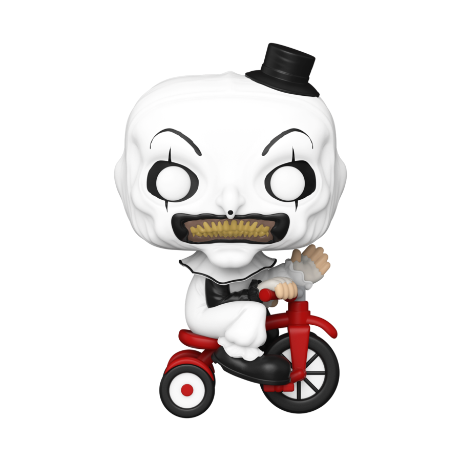 Terrifier - Art the Clown with bike Pop! Vinyl - Funko - Pop Vinyl - Image - Pop Weasel