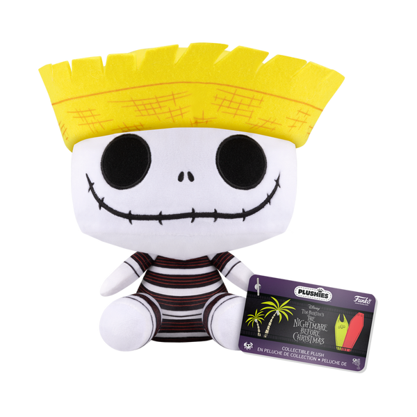 Pop Weasel Image of The Nightmare Before Christmas - Jack Skellington at the Beach 7" Pop! Plush - Funko