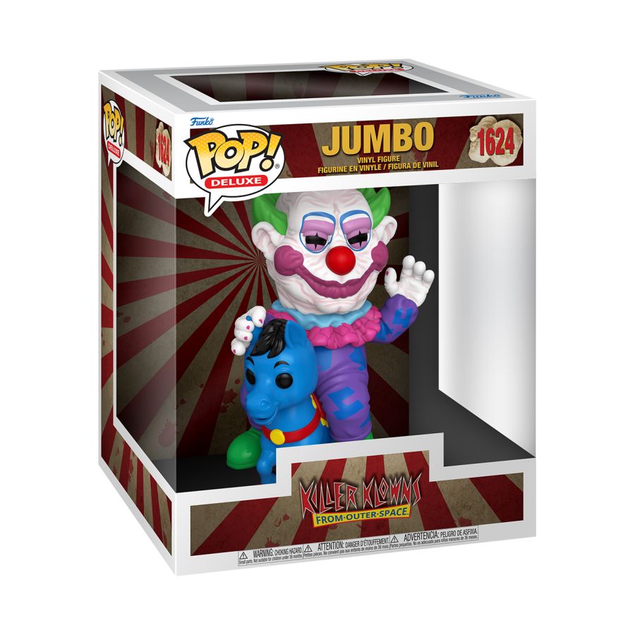 Image Pop Weasel - Image 2 of Killer Klowns from Outer Space - Jumbo Pop! Deluxe - Funko - Pop Vinyl - Image - Pop Weasel