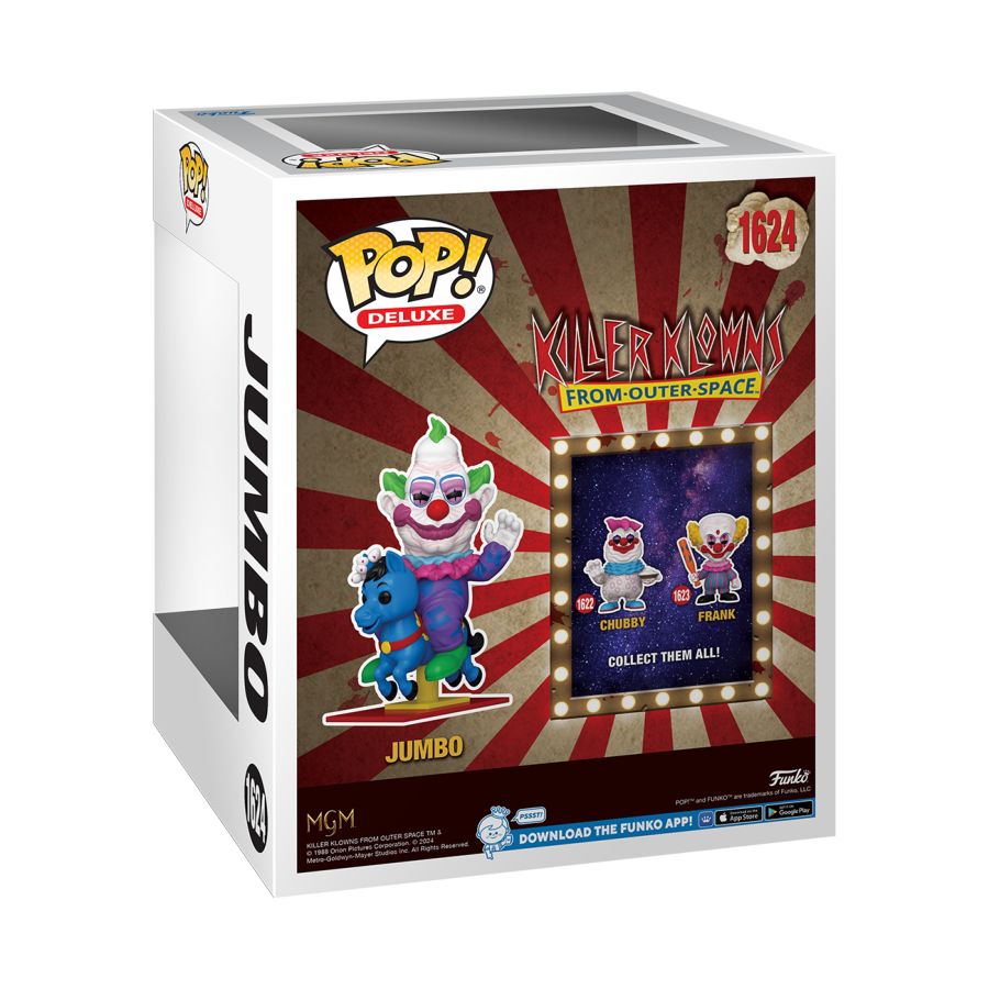 Image Pop Weasel - Image 3 of Killer Klowns from Outer Space - Jumbo Pop! Deluxe - Funko - Pop Vinyl - Image - Pop Weasel