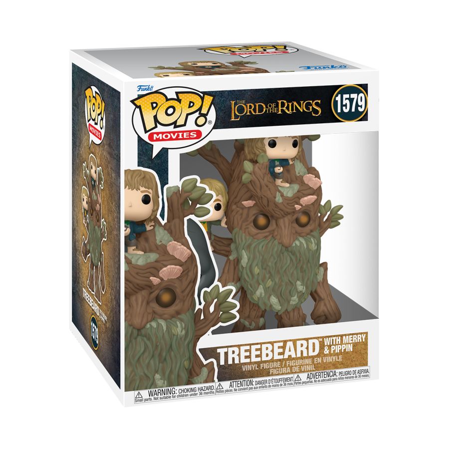 Image Pop Weasel - Image 2 of The Lord of the Rings - Treebeard with Merry & Pippin 6\" Pop! Vinyl - Funko - Pop Vinyl - Image - Pop Weasel