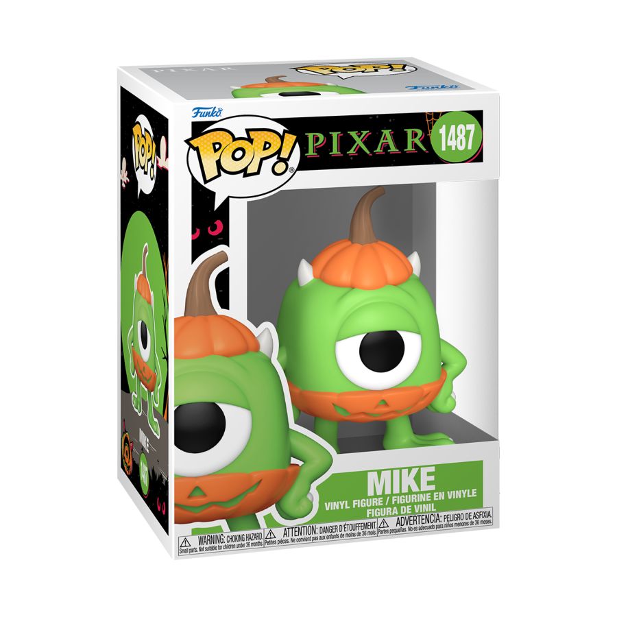 Image Pop Weasel - Image 2 of Pixar: Halloween - Mike Pop! Vinyl - Funko - Pop Vinyl - Image - Pop Weasel