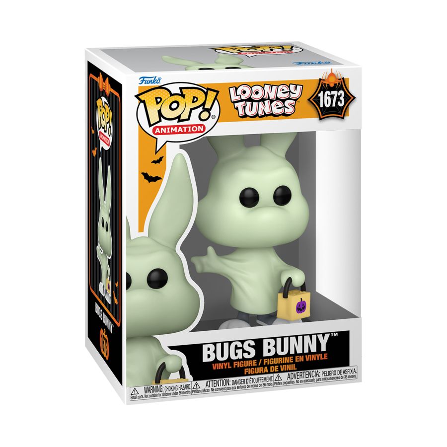 Image Pop Weasel - Image 2 of Looney Tunes: Halloween - Bugs Bunny (Ghost) Pop! Vinyl - Funko - Pop Vinyl - Image - Pop Weasel