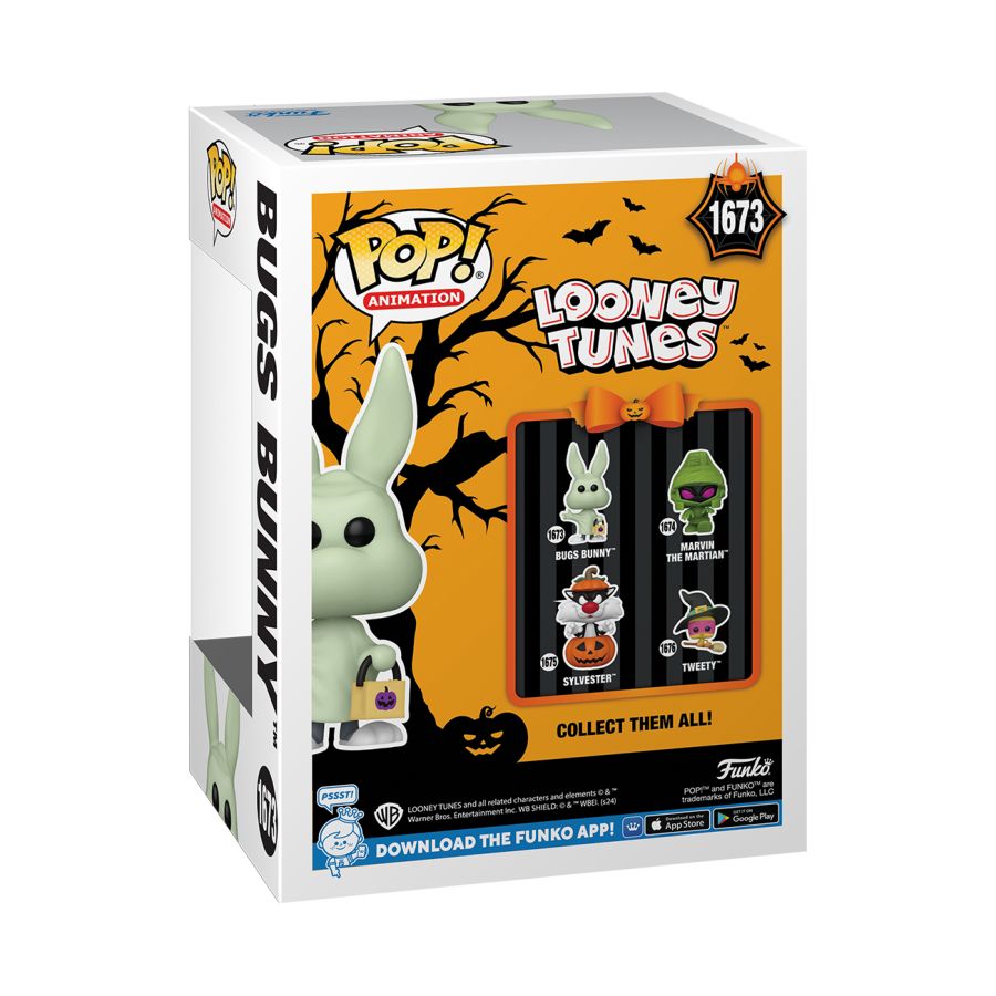 Image Pop Weasel - Image 3 of Looney Tunes: Halloween - Bugs Bunny (Ghost) Pop! Vinyl - Funko - Pop Vinyl - Image - Pop Weasel