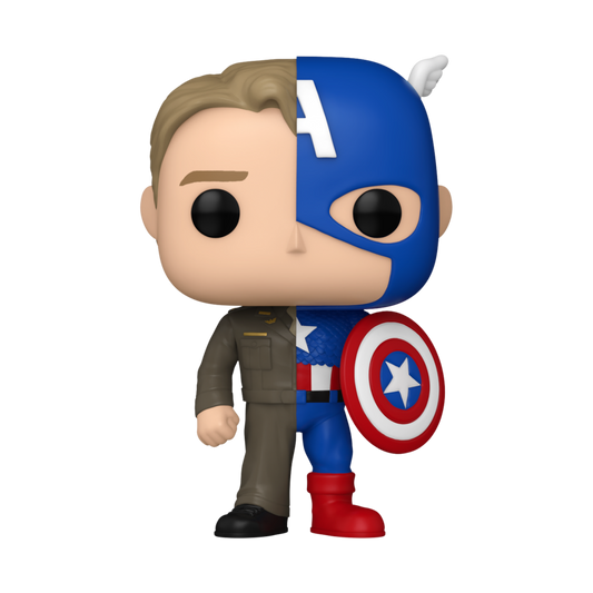 Marvel Comics - Captain America/Steve Rogers: Split Pop! Vinyl - Funko