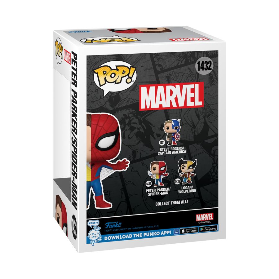 Image Pop Weasel - Image 3 of Marvel Comics - Spider-Man/Peter Parker Split Pop! Vinyl - Funko - Pop Vinyl - Image - Pop Weasel