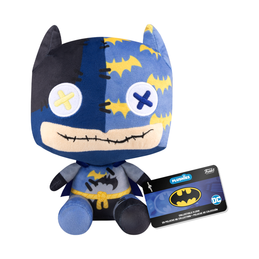 DC Comics - Patchwork Batman 7" Plush - Funko - Plush - Image - Pop Weasel