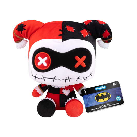 DC Comics - Patchwork Harley Quinn 7" Plush - Funko