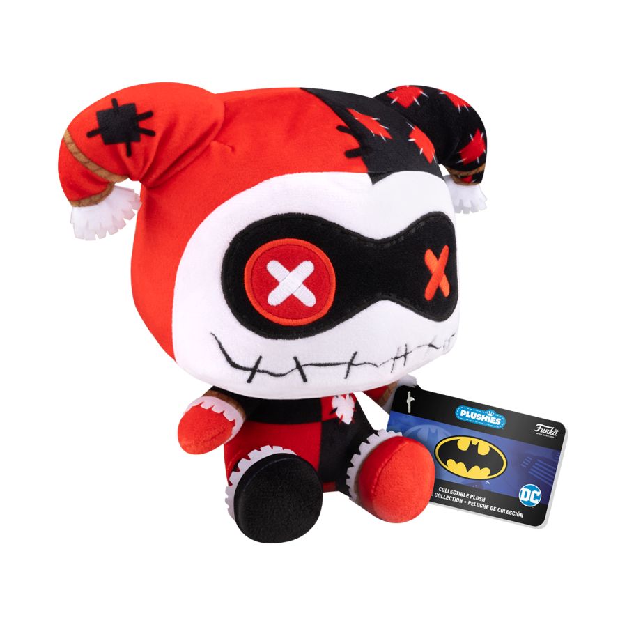 Image Pop Weasel - Image 2 of DC Comics - Patchwork Harley Quinn 7\" Plush - Funko - Plush - Image - Pop Weasel