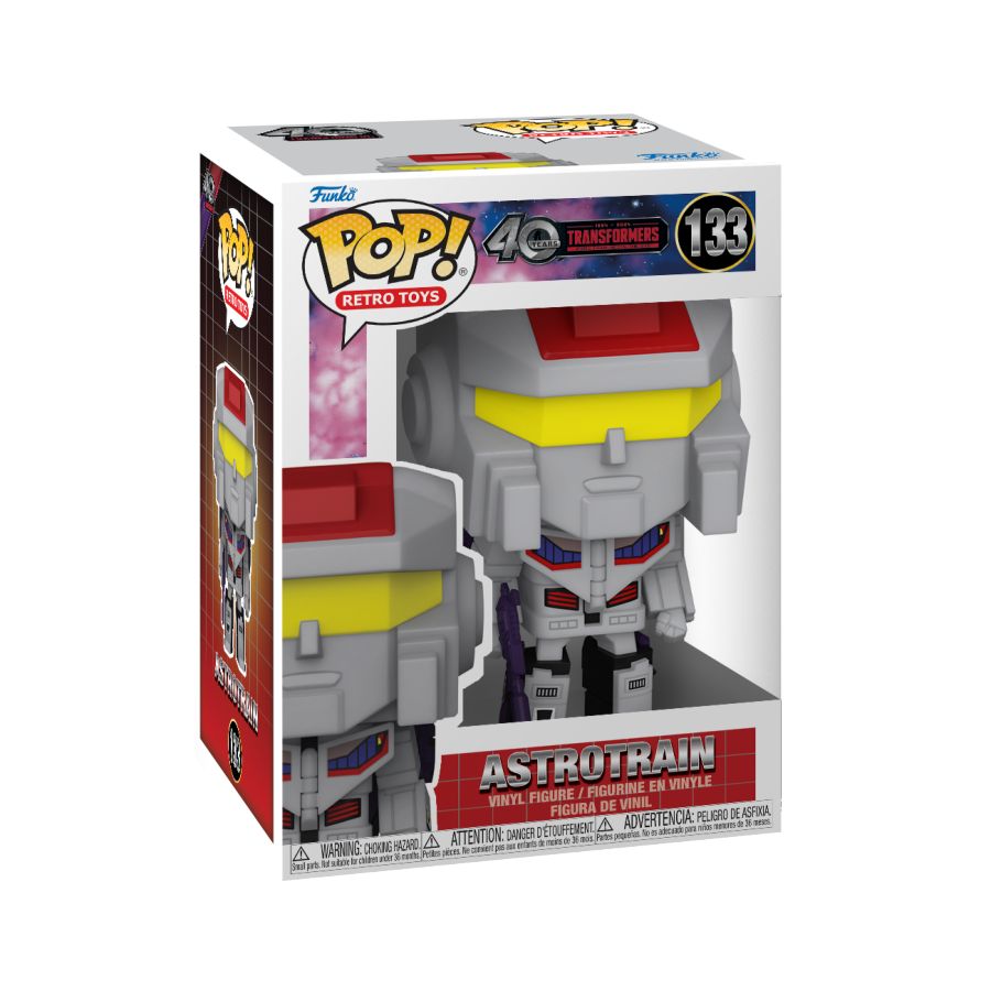 Image Pop Weasel - Image 2 of Transformers: G1 - Astrotrain Pop! Vinyl - Funko - Pop Vinyl - Image - Pop Weasel