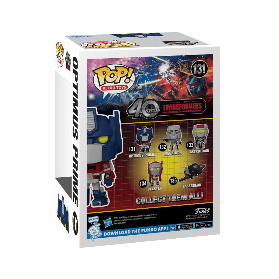 Image Pop Weasel - Image 3 of Transformers: G1 - Optimus Prime Pop! Vinyl - Funko - Pop Vinyl - Image - Pop Weasel