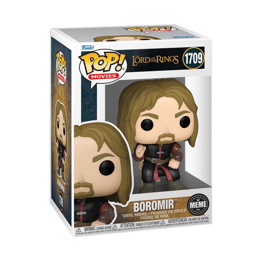 Image Pop Weasel - Image 3 of The Lord of the Rings - Boromir Meme Pop! Premium - Funko - Pop Vinyl - Image - Pop Weasel