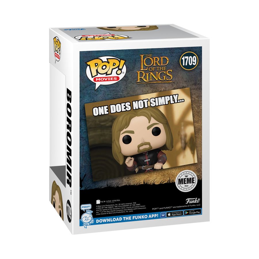 Image Pop Weasel - Image 4 of The Lord of the Rings - Boromir Meme Pop! Premium - Funko - Pop Vinyl - Image - Pop Weasel