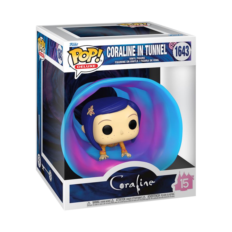 Image Pop Weasel - Image 3 of Coraline: 15th Anniversary - Coraline in Tunnel Pop! Deluxe - Funko - Pop Vinyl - Image - Pop Weasel