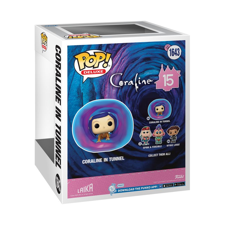 Image Pop Weasel - Image 4 of Coraline: 15th Anniversary - Coraline in Tunnel Pop! Deluxe - Funko - Pop Vinyl - Image - Pop Weasel