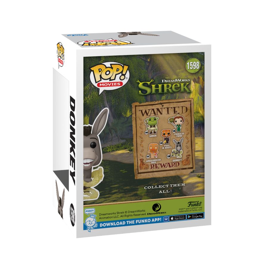 Image Pop Weasel - Image 3 of Shrek - Donkey Pop! Vinyl - Funko - Pop Vinyl - Image - Pop Weasel