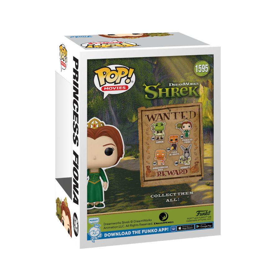 Image Pop Weasel - Image 3 of Shrek - Fiona Pop! Vinyl - Funko - Pop Vinyl - Image - Pop Weasel