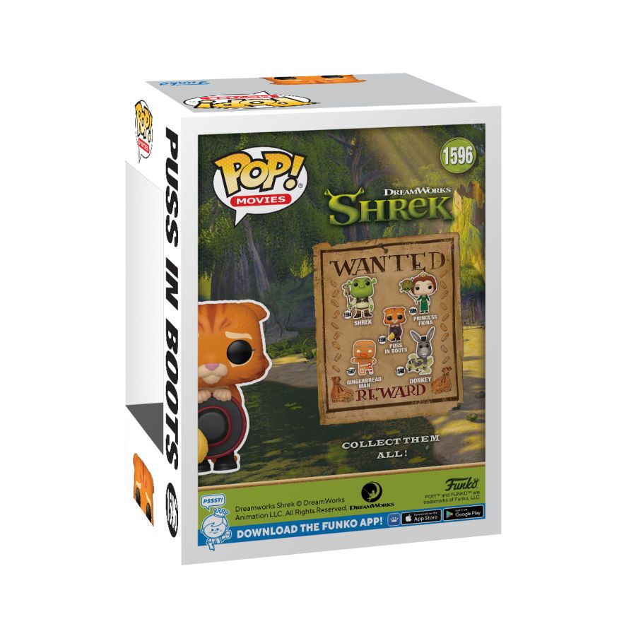 Image Pop Weasel - Image 3 of Shrek - Puss in Boots Pop! Vinyl - Funko - Pop Vinyl - Image - Pop Weasel