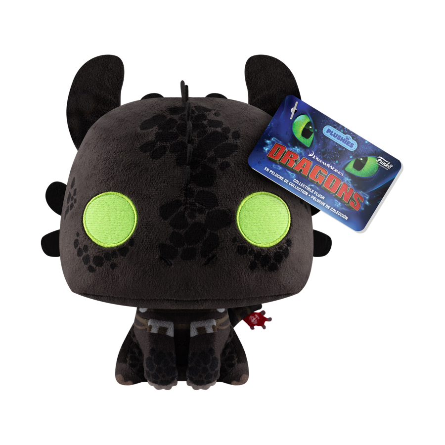 How to Train Your Dragon - Toothless 7" Pop! Plush - Funko - Pop Vinyl - Image - Pop Weasel