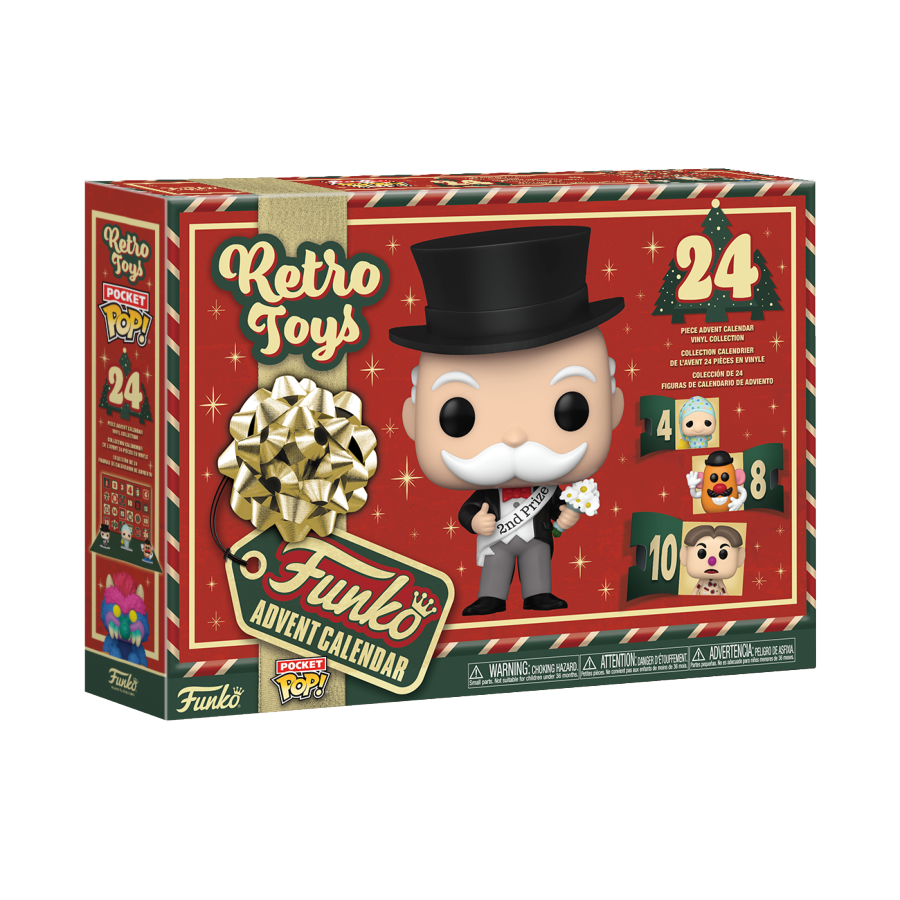 Hasbro - 24 Day Advent Calendar (24 Piece) - Funko - Pop Vinyl - Image - Pop Weasel