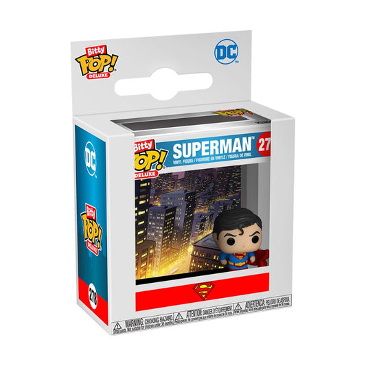 Image Pop Weasel - Image 2 of DC - Superman Bitty Pop! Deluxe - Funko