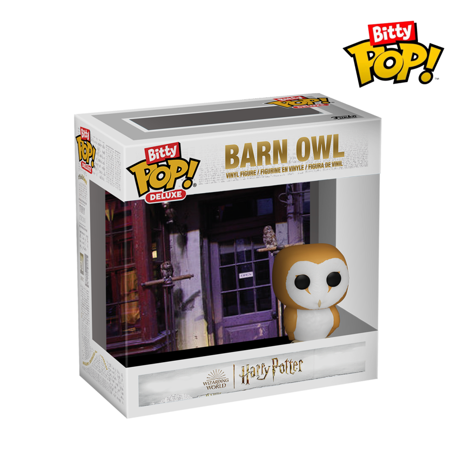 Harry Potter - Barn Owl (Eeylops Owl Emporium) Bitty Pop! Deluxe - Funko - Pop Vinyl - Image - Pop Weasel