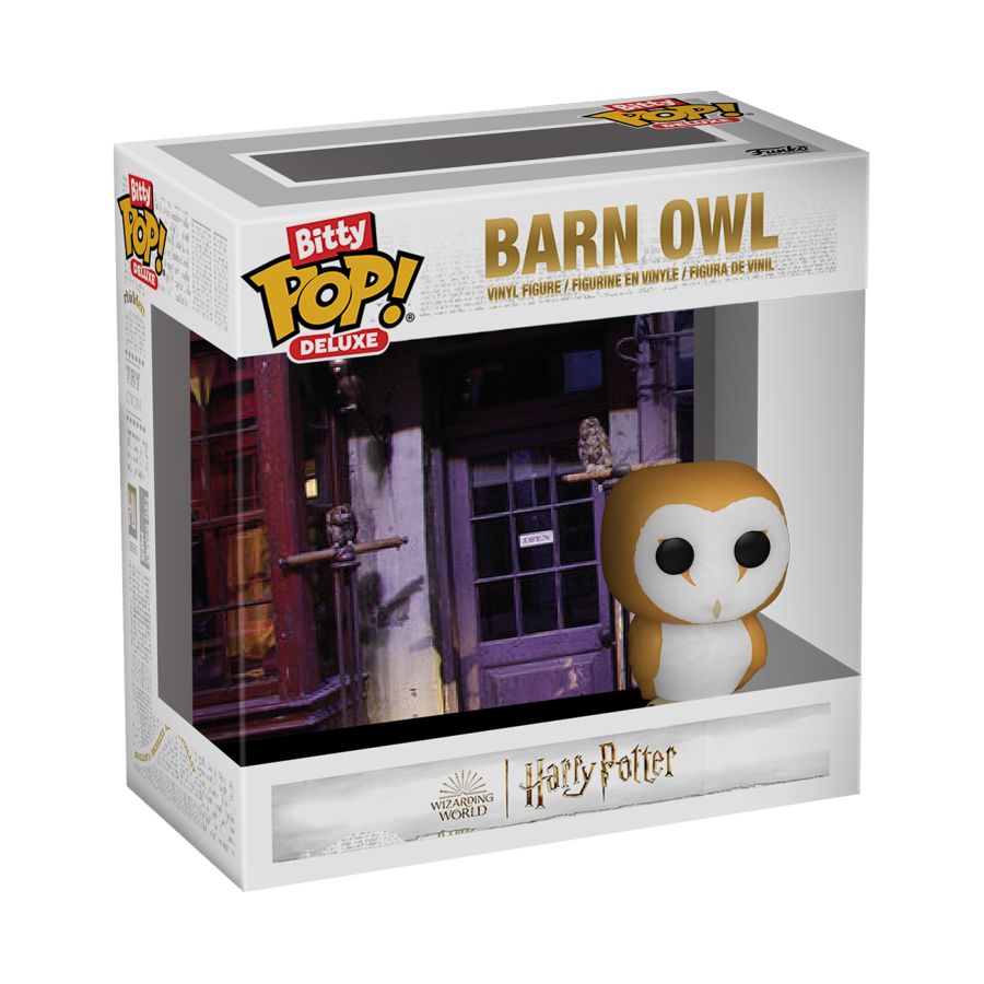 Image Pop Weasel - Image 2 of Harry Potter - Barn Owl (Eeylops Owl Emporium) Bitty Pop! Deluxe - Funko - Pop Vinyl - Image - Pop Weasel