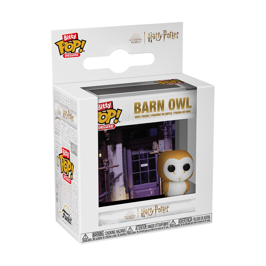 Image Pop Weasel - Image 3 of Harry Potter - Barn Owl (Eeylops Owl Emporium) Bitty Pop! Deluxe - Funko - Pop Vinyl - Image - Pop Weasel