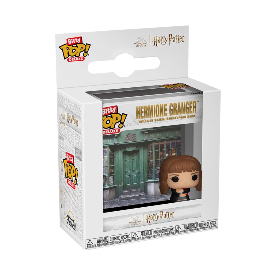 Image Pop Weasel - Image 3 of Harry Potter - Hermione (Flourish and Blotts) Bitty Pop! Deluxe - Funko - Pop Vinyl - Image - Pop Weasel