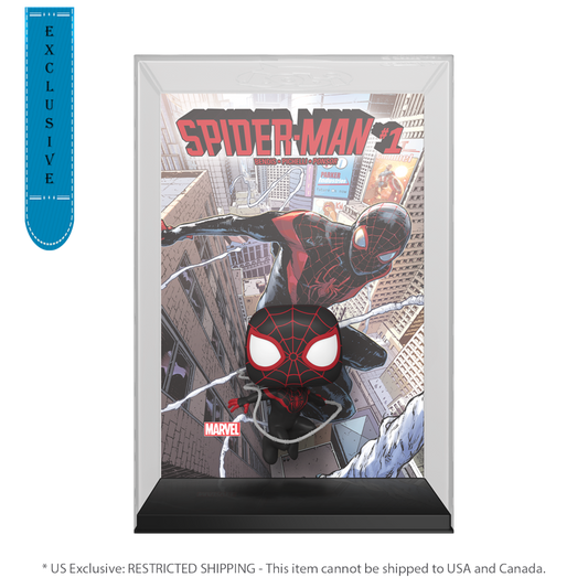 Marvel Comics - Spider-Man #1 (2016) US Exclusive Pop! Comic Cover [RS] - Funko