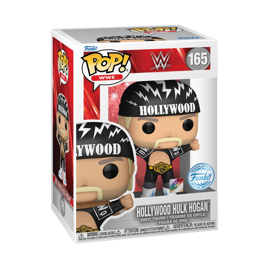 Image Pop Weasel - Image 3 of WWE - Hollywood Hulk Hogan US Exclusive Pop! Vinyl [RS] - Funko - Pop Vinyl - Image - Pop Weasel