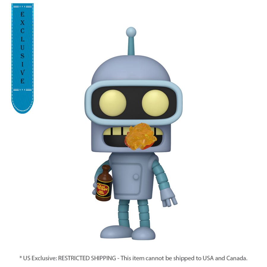 Futurama - Bender US Exclusive Pop! Vinyl [RS] - Funko - Pop Vinyl - Image - Pop Weasel