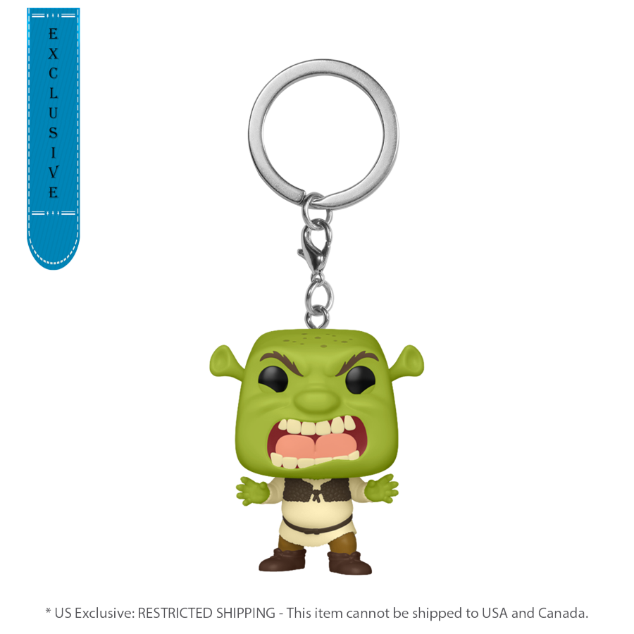 Shrek - Scary Shrek (DreamWorks 30th Anniversary) US Exclusive Pop! Keychain [RS] - Funko - Pop Vinyl - Image - Pop Weasel