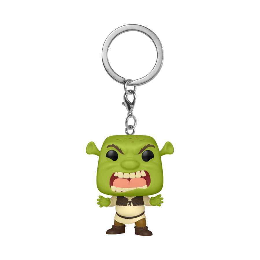 Image Pop Weasel - Image 2 of Shrek - Scary Shrek (DreamWorks 30th Anniversary) US Exclusive Pop! Keychain [RS] - Funko - Pop Vinyl - Image - Pop Weasel