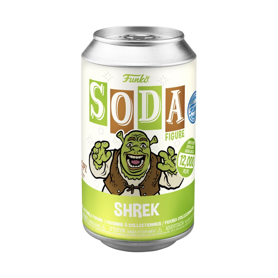 Image Pop Weasel - Image 3 of Shrek - Shrek (DreamWorks 30th Anniversary) (with chase) US Exclusive Vinyl Soda [RS] - Funko - Pop Vinyl - Image - Pop Weasel