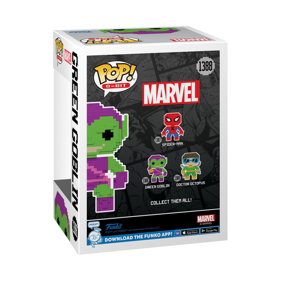 Image Pop Weasel - Image 4 of Spider-Man - Green Goblin 8-Bit US Exclusive Pop! Vinyl [RS] - Funko - Pop Vinyl - Image - Pop Weasel