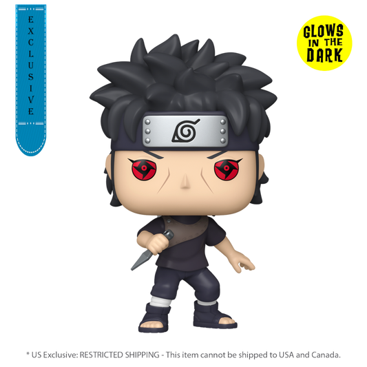 Pop Weasel Image of Naruto - Shisui Uchiha with Kunai US Exclusive Glow in the Dark Pop! Vinyl [RS] - Funko