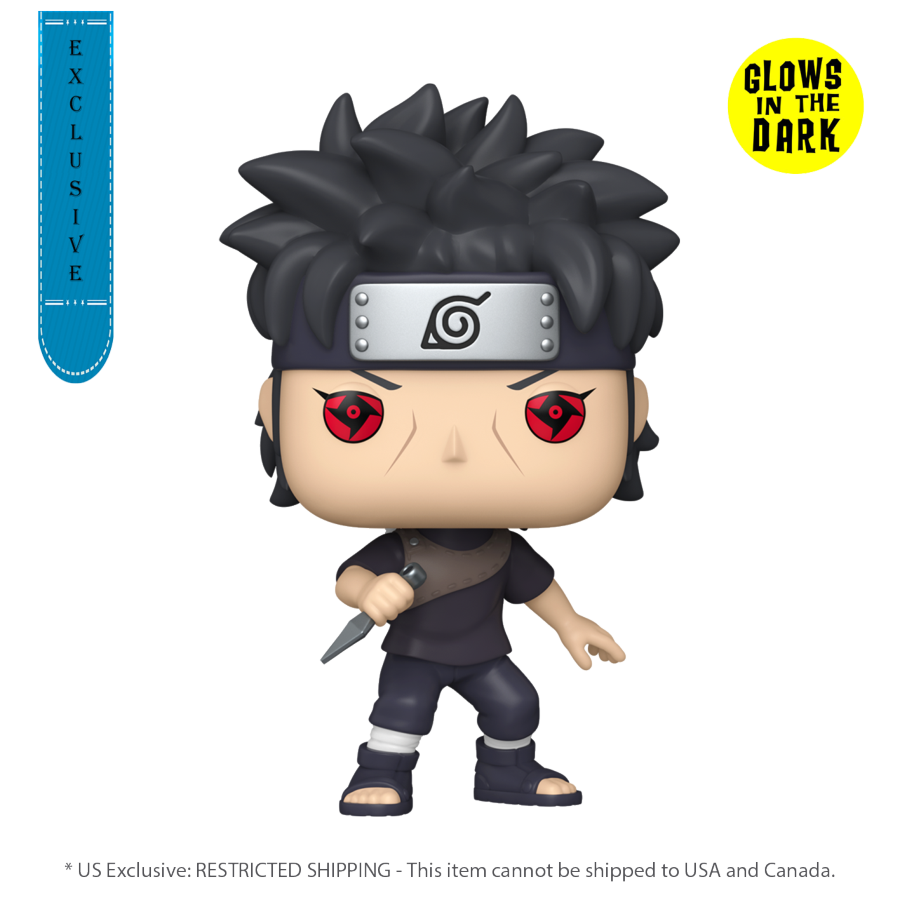 Pop Weasel Image of Naruto - Shisui Uchiha with Kunai US Exclusive Glow in the Dark Pop! Vinyl [RS] - Funko - Pop Vinyl - Image - Pop Weasel