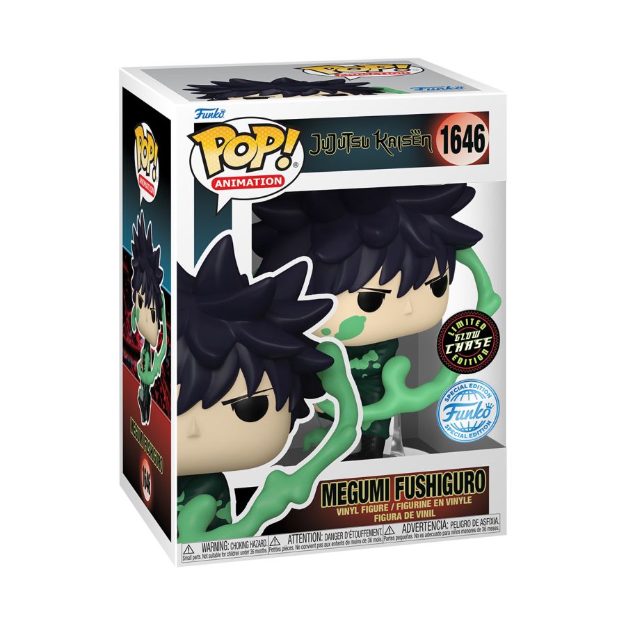 Pop Weasel - Image 7 of Jujutsu Kaisen - Megumi Fushiguro (Painting) US Exclusive Pop! Vinyl [RS] - Funko - Pop Vinyl - Image - Pop Weasel