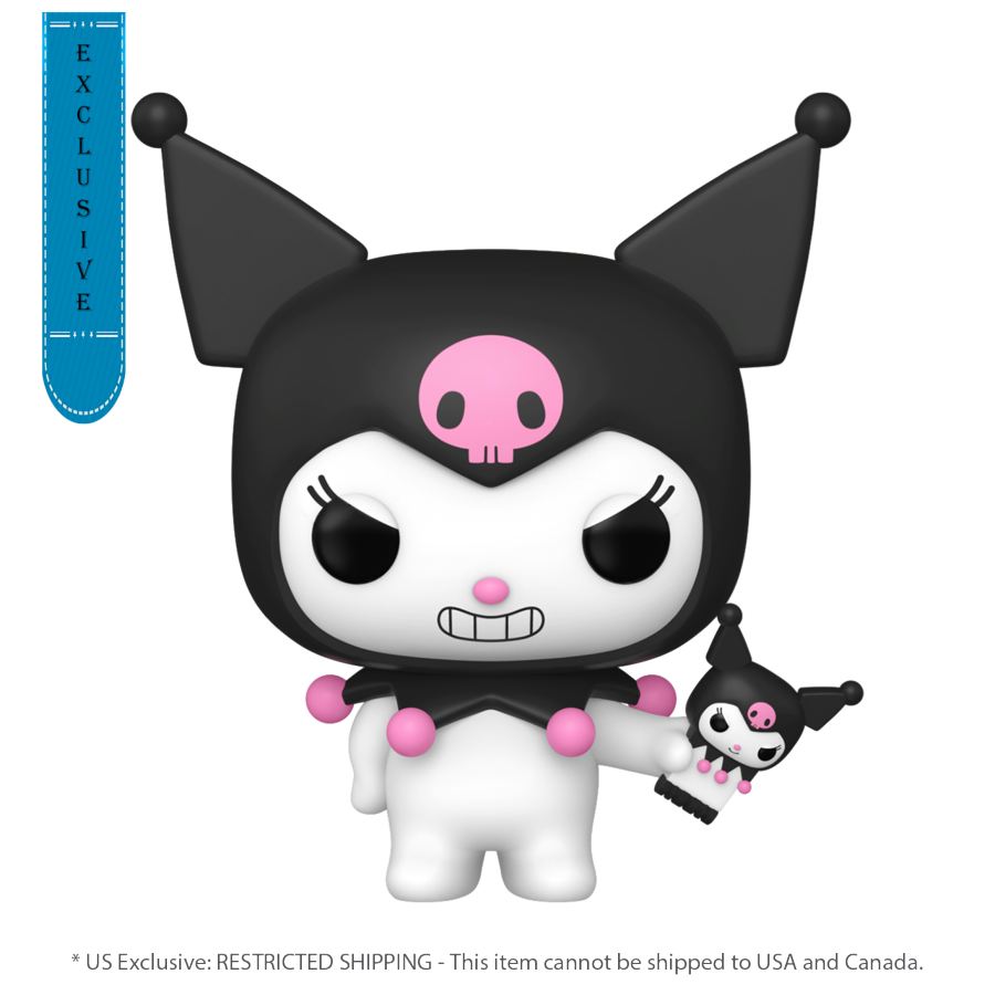 Hello Kitty - Kuromi (with Phone) US Exclusive Pop! Vinyl [RS] - Funko - Pop Vinyl - Image - Pop Weasel