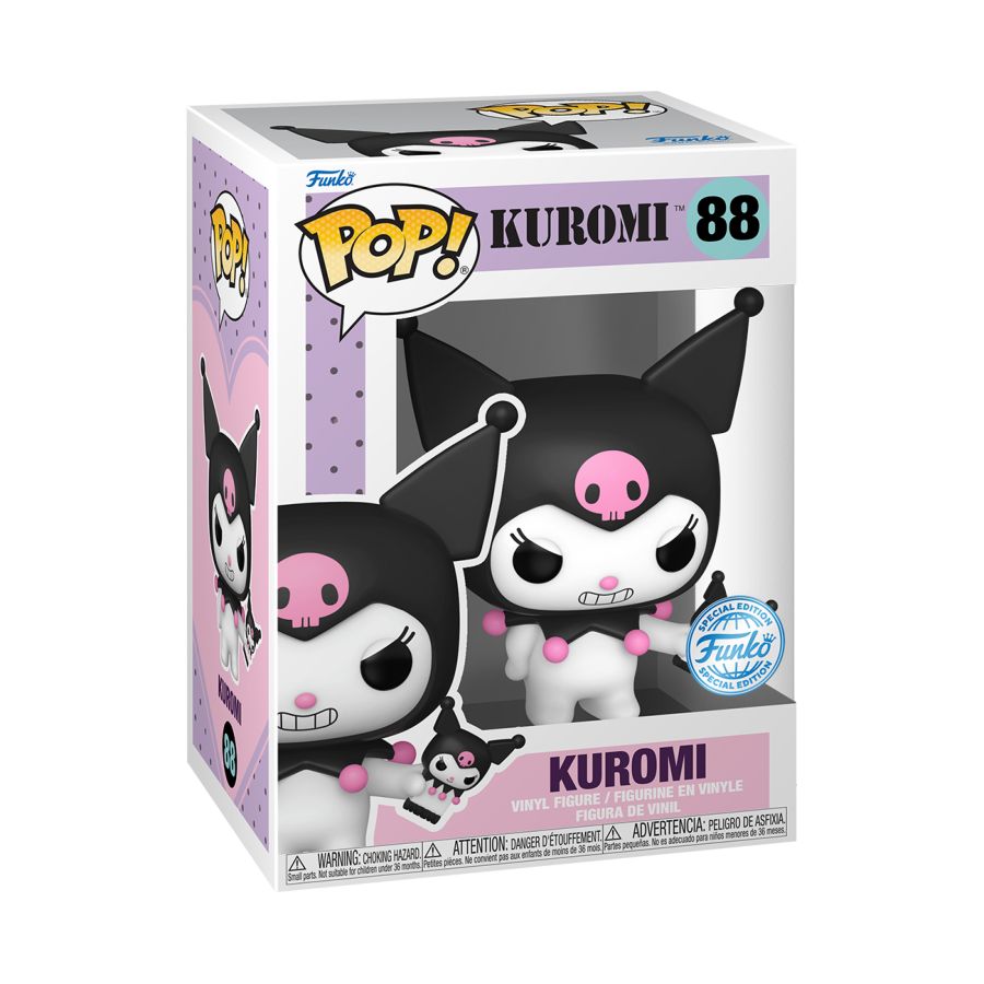 Image Pop Weasel - Image 3 of Hello Kitty - Kuromi (with Phone) US Exclusive Pop! Vinyl [RS] - Funko - Pop Vinyl - Image - Pop Weasel