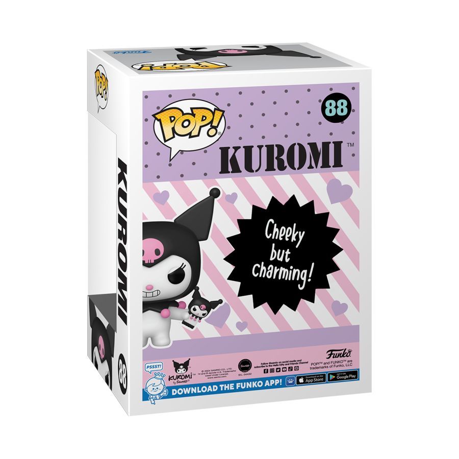 Image Pop Weasel - Image 4 of Hello Kitty - Kuromi (with Phone) US Exclusive Pop! Vinyl [RS] - Funko - Pop Vinyl - Image - Pop Weasel