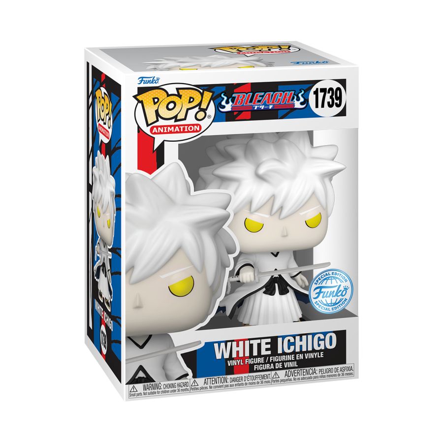 Image Pop Weasel - Image 3 of Bleach - White Ichigo US Exclusive Pop! Vinyl [RS] - Funko - Pop Vinyl - Image - Pop Weasel