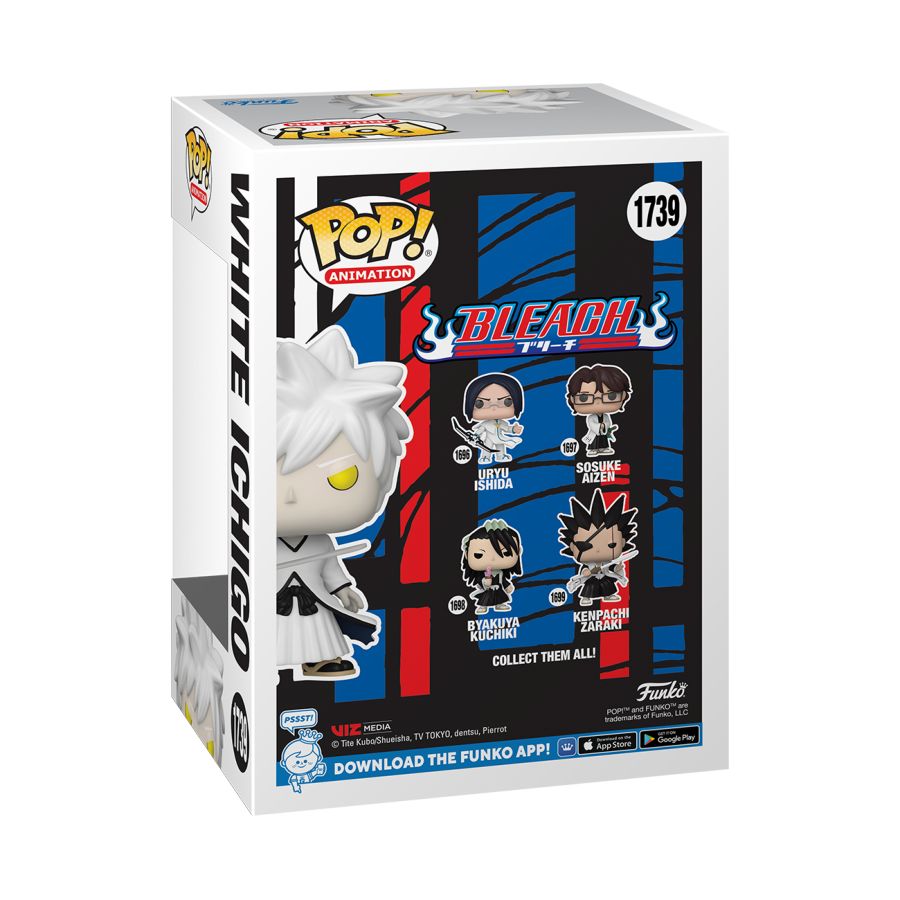 Image Pop Weasel - Image 4 of Bleach - White Ichigo US Exclusive Pop! Vinyl [RS] - Funko - Pop Vinyl - Image - Pop Weasel