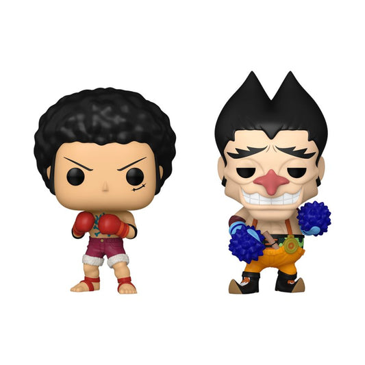 Image Pop Weasel - Image 2 of One Piece - Luffy & Foxy US Exclusive Pop! Vinyl 2-Pack [RS] - Funko