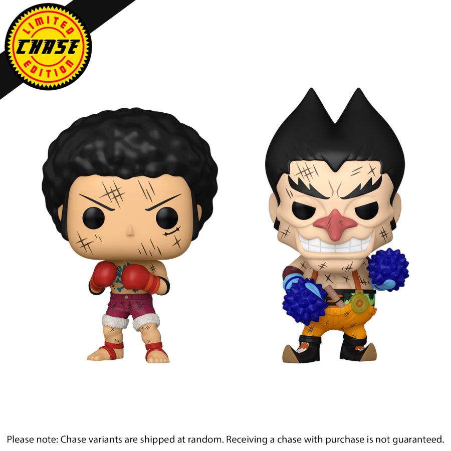 Image Pop Weasel - Image 5 of One Piece - Luffy & Foxy US Exclusive Pop! Vinyl 2-Pack [RS] - Funko