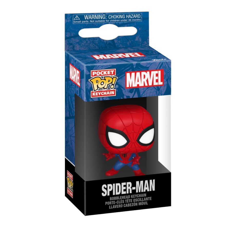 Image Pop Weasel - Image 2 of Marvel Comics - Spiderman New Classics Pop! Keychain - Funko - Pop Vinyl - Image - Pop Weasel