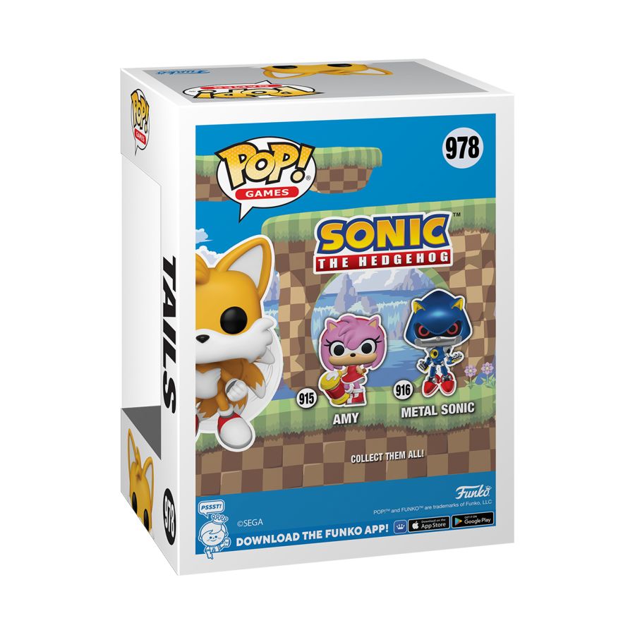 Image Pop Weasel - Image 4 of Sonic the Hedgehog - Tails (Flying) US Exclusive Pop! Vinyl [RS] - Funko - Pop Vinyl - Image - Pop Weasel